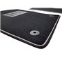 ilTappetoAuto by Fabbri3 - SPRINT00202 - Compatible avec Tapis de Voiture sur Mesure en Moquette Noire pour Audi A3