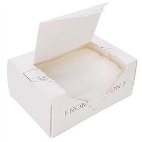 50pcs papier de nettoyage de cheveux de conception amovible