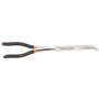 Beta 1009L/DP-S2 - Jeu de 2 pinces extra-longues à becs demi-ronds striés avec double articulation