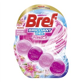 Bref Bref Wc Bright Gel Mono Force Artica 1 pièce
