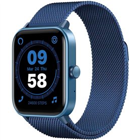 SMARTY2.0 - Smartwatch SW038F - Bleu Clair - Assistant Vocal Alexa intégré