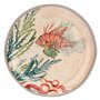 THUN Sea Life by Rose & Tulipani Rose & Tulipani Lot de 2 assiettes à salade en mélamine 100