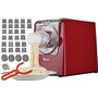 Sirge PASTAMAG30 Machine à pâtes 300 W - 30 Trafile - jusqu'à 900 g de pâte - Extrusion verticale et horizontale - Accessoires i