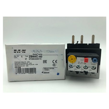 1 relais de surcharge ZB65C-40 XTOB040DC1C
