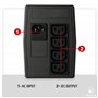 Atlantis Land OnePower PX1100 Alimentation d'énergie Non interruptible 1100 VA 4 Sortie(s) CA - Alimentations d'énergie Non inte
