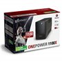 Atlantis Land OnePower PX1100 Alimentation d'énergie Non interruptible 1100 VA 4 Sortie(s) CA - Alimentations d'énergie Non inte