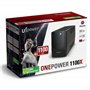 Atlantis Land OnePower PX1100 Alimentation d'énergie Non interruptible 1100 VA 4 Sortie(s) CA - Alimentations d'énergie Non inte