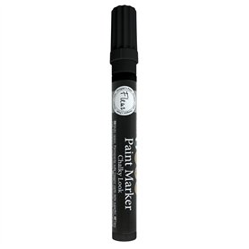 Fleur Paint Marker noir mat de sont des marqueurs à base d'eau effet craie parfaits pour personnaliser n'importe quel objet déco