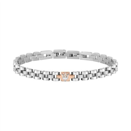 Bracelet Homme Maserati ICONIC Acier inoxydable Argenté