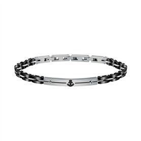 Bracelet Homme Sector SAFR13 Argent Noir