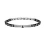 Bracelet Homme Sector SAFR13 Argent Noir