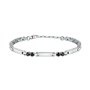 Bracelet Homme Sector SANN38 Argent Argenté