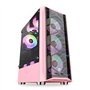 HDYD Boitier ATX Rose Gaming Case