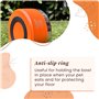 A CA MIA Gamelle pour Chien et Chat « Patera Line » en Acier Inoxydable hypoallergénique avec Chambre à Double Couche pour Alime