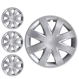 Lot de 4 enjoliveurs pour Renault Clio à partir de 2005