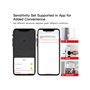 ZigBee Capteur Vibration, Distance Transmission Jusqu'à 30 mètres, Système Antivol ZigBee