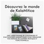 KalaMitica - Boîte magnétique "Gea", porte-objets pour tableau magnétique et autres surfaces métalliques - Design moderne, blanc