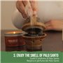 PALOSANTO - Copeaux de Palo Santo Especial - Encens Naturel - Arôme Idéal pour parfumer la Maison, Purification des environnemen