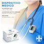 AIESI® Oxymètre de pouls doigt professionnel certifié avec écran couleur réglable A2, Piles, Etui en tissu, Manuel multilingue, 