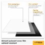 Longivia® 5 Feuilles Magnétiques Qualité Premium - Plaque Aimantée Adhésive Flexibles de 15.3cm x 10.2cm - Magnet Paper Personna