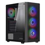 Nuwo Rodan R603 Noir Boîtier PC Gaming Mid Tower ATX