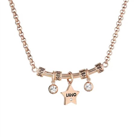 Pendentif Femme LIU JO LJ1773 Or rose
