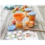 Le Parfait 1978030.0 Lot de 12 Confituriers Verre Transparent 24,0 x 16,0 x 23,0 cm
