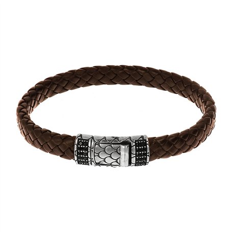 Bracelet Homme Albert M. WSOX00495.BRW Marron