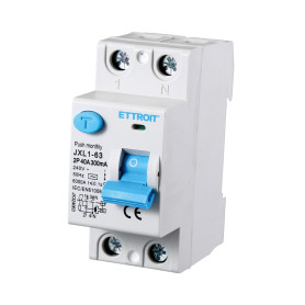 Interrupteur différentiel pur 40 A 2 pôles 2 P 220 V 6 kA 30 mA 2 modules DIN