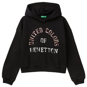 United Colors of Benetton Maille avec Capuche. M/L 39m2c203w Sweatshirt