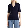 United Colors of Benetton T- Shirt 3ga2d400u, Bleu, XL Femmes