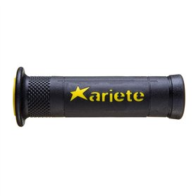Ariete Paire de poignées de Route AriRAM BI-Matériau Jaune-Noir