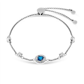 Bracelet Femme LIU JO LJ2265 Argenté Bleu