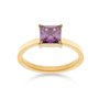 Bague Femme LIU JO LJ2436M18 18 Doré Violet