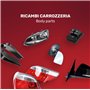 Ras Ricambi Auto Store Moulage Central Compatible Pare-chocs Avant Compatible avec Peugeot 308 Du 08-2007 au 03-2011 - Haute Qua