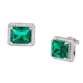 Boucles d´oreilles Femme LIU JO LJ2119 Argenté Vert