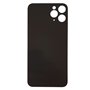 DHLK® Vitre Arrière Compatible avec iPhone 11 Pro - Verre Verre Back Glass Big Hole (Noir)