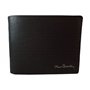 Pierre Cardin Portefeuille homme en cuir noir