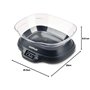 G3Ferrari G20093 Balance de cuisine, plastique, noir