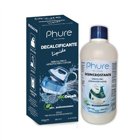 PHURE BIO DECALK Détartrant naturel détartrant concentré universel fers à repasser et aspirateurs à vapeur
