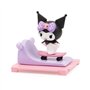 Hello Kitty, 1 Figurine 6,5cm et Accessoires dans Une Boite Transparente, Série Fun Rhapsody - Kuromi, Modèle aléatoire, pour Le