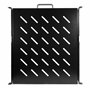 Mach Power Étagère Amovible pour armoires en Rack 19" - Profondeur, Noir - Robuste, Polyvalent et Gain de Place - Idéal pour Les