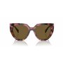 Prada 0pr 14ws Lunettes de Soleil Femme, Multicolore, Taille Unique