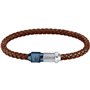 Bracelet Homme Maserati LOGO Cuir Marron
