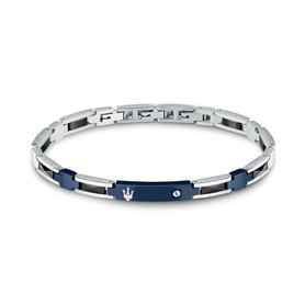 Bracelet Homme Maserati CERAMIC Acier inoxydable Argenté