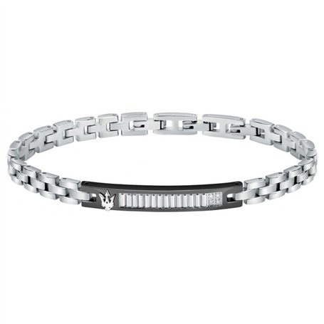 Bracelet Homme Maserati DIAMONDS Acier inoxydable Argenté