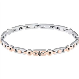 Bracelet Homme Maserati ICONIC Acier inoxydable Argenté