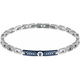 Bracelet Homme Maserati ICONIC Acier inoxydable Argenté