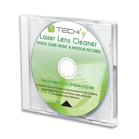 Techly DVD Laser Lens Cleaner for Recorder and CD Player ICA-CD-DVD – Cleaning Moyenne