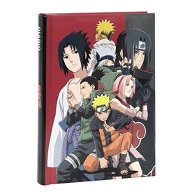 Franco Cosimo Panini NARUTO Agenda scolaire journalier 12 mois pour enfants et adolescents avec couverture rembourrée et 320 pag